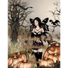 Fantasy Fae Adult Coloring Book - Paperback