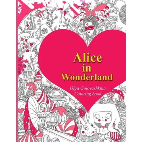 Alice in Wonderland Coloring Book - Paperback