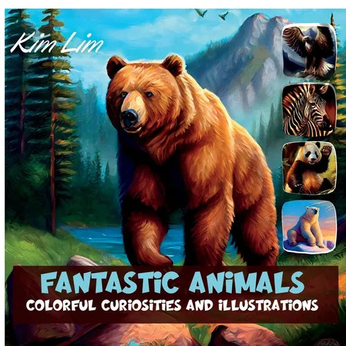 Fantastic Animals: Colorful Curiosities and Illustrations - Paperback