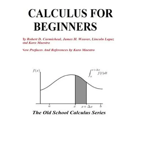 Calculus For Beginners - Paperback