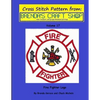 Fire Fighter Logo - Cross Stitch Pattern from Brenda's Craft Shop - Volume 17: Cross Stitch Pattern from Brenda's Craft Shop - Paperback