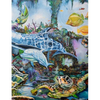 Under The Sea: Fishes, Turtle, Seaweed, Artwork, Painting, Story book, - Paperback