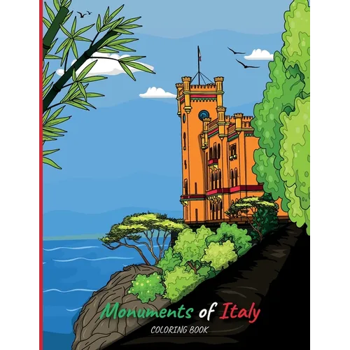 Monuments of Italy: Coloring Book - Paperback