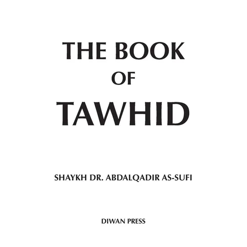 The Book of Tawhid - Paperback