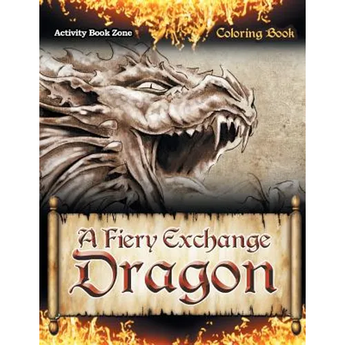 The Dragons of The Game of Thrones Coloring Book - Paperback