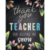 Teacher Appreciation Gifts - Thank You Teacher For Helping Me Grow: Special Teacher Gift For Thank You - End Of Year - Birthday - Appreciation - Retir - Paperback