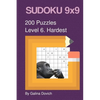 SUDOKU 9x9 200 Puzzles: Level 6. Hardest - Paperback