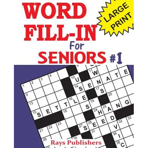 Word Fill-ins for Seniors - Paperback