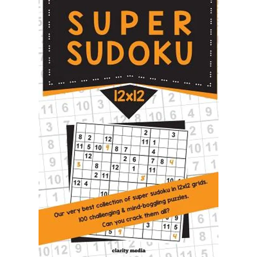 12x12 Super Sudoku - Paperback