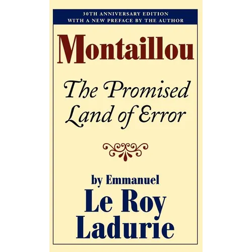 Montaillou: The Promised Land of Error - Hardcover