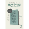 NLT Premium Value Thinline Bible, Filament Enabled (Leatherlike, Bouquet Teal) - Imitation Leather
