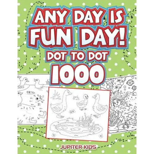 Any Day Is Fun Day!: Dot To Dot 1000 - Paperback