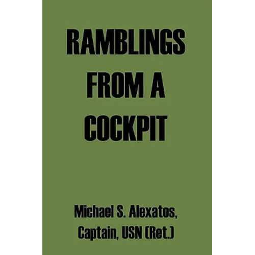 Ramblings from a Cockpit - Hardcover