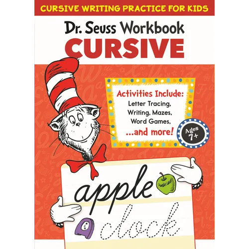 Dr. Seuss Cursive Workbook: Beginner Cursive Handwriting for Kids - Paperback