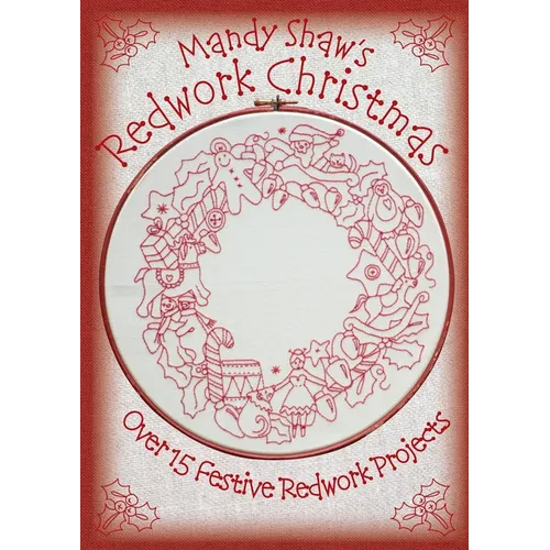 Mandy Shaw's Redwork Christmas - Paperback