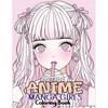 Anime Manga Girls: Coloring Book Color Unique Manga Characters - Ideal Gift for Animation Fans - Paperback