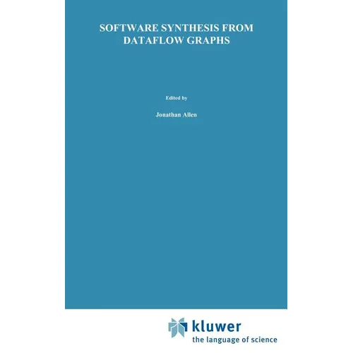 Software Synthesis from Dataflow Graphs - Hardcover