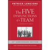 The Five Dysfunctions of a Team: A Leadership Fable - Hardcover