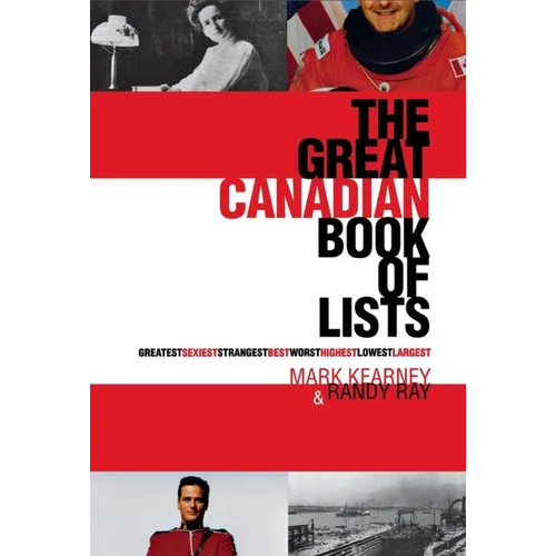 The Great Canadian Book of Lists - Paperback