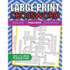 Large Print Crossword Puzzle Book: Crossword Puzzle Books For Adults Large Print - Brain Boosting Entertainment - Increase Your IQ With These Stay-Sha - Paperback