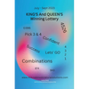 King's And Queen's Winning Lottery: July-Sept 2023 - Paperback