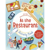 At the Restaurant Activity Book: Includes Puzzles, Quizzes, and Drawing Activities - Paperback