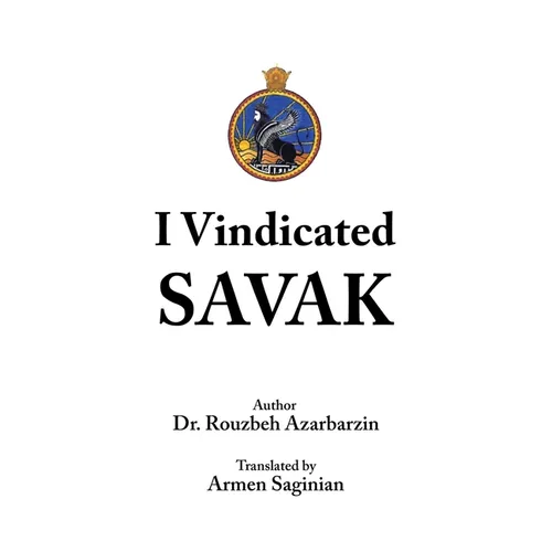I Vindicated Savak - Paperback