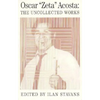 Uncollected Works: Oscar Acosta - Paperback