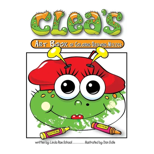 Clea's Art Book of Coloring Drawing Mazes - Paperback