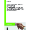 Effective Communication in Clinical Handover: From Research to Practice - Paperback