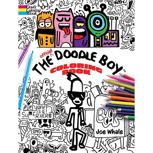 The Official Doodle Boy Coloring Book - Paperback