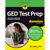 GED Test Prep 2025/2026 for Dummies: Book + 3 Practice Tests Online - Paperback