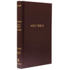 NKJV, Pew Bible, Hardcover, Burgundy, Red Letter Edition - Hardcover