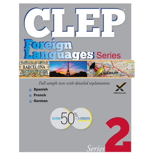 CLEP Foreign Language Series 2017 - Paperback