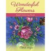 Wonderful Flowers: Adult Coloring Book - Hardcover