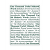 One Thousand Useful Mohawk Words - Paperback