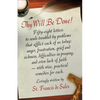 Thy Will Be Done!: Letters of St. Francis de Sales - Paperback