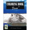 Ocean Sealife Greyscale Photo Adult Coloring Book, Mind Relaxation Stress Relief: Just added color to release your stress and power brain and mind, co - Paperback