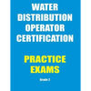 Practice Exams: Water Distribution Operator Certification - Paperback