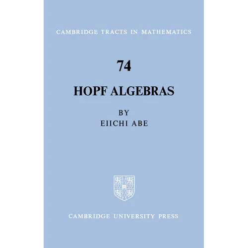 Hopf Algebras - Paperback