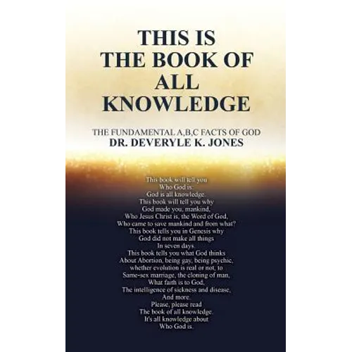 This Is the Book of All Knowledge - Paperback