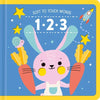 Soft to Touch Words 123 - Board Book