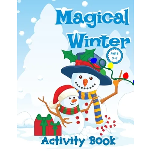 Magical Winter Activity Book For Kids - Paperback