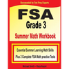FSA Grade 3 Summer Math Workbook: Essential Summer Learning Math Skills plus Two Complete FSA Math Practice Tests - Paperback