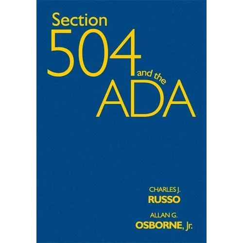 Section 504 and the ADA - Hardcover