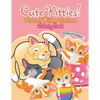 Cute Kitties! Cat and Kitten Cartoon Coloring Book - Paperback