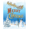 Merry Christmas: A Beautiful Coloring Book With Christmas Design For Kids - Paperback