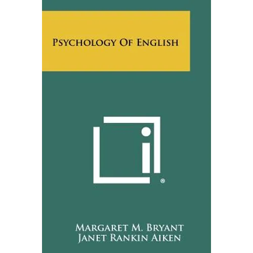 Psychology of English - Paperback