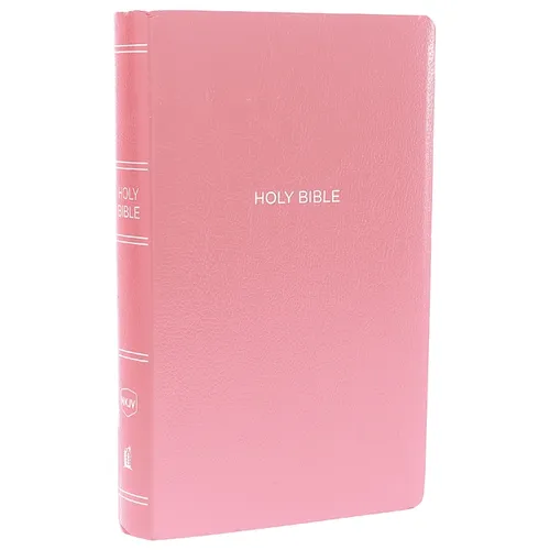 NKJV, Gift and Award Bible, Leather-Look, Pink, Red Letter Edition - Imitation Leather