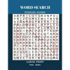 Word Search Puzzles Books Large Print: Find Words 50 Puzzles All Answer Fun Game - Paperback